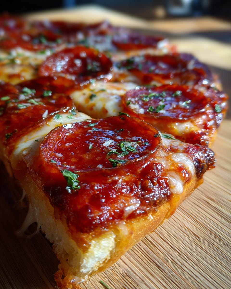 Stuffed Crust Pepperoni Pizza - detail 4