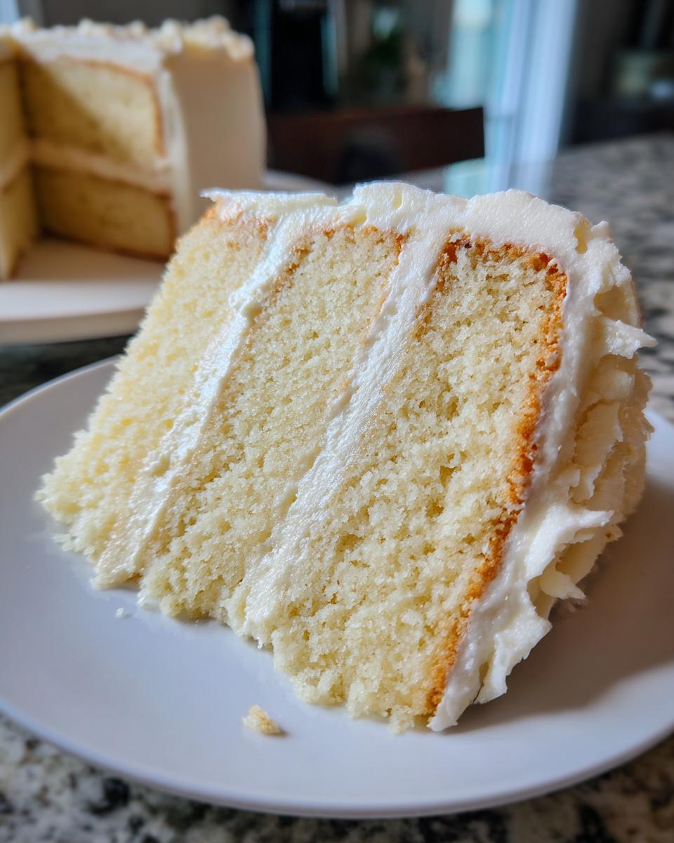 Stunning White Cake - detail 2