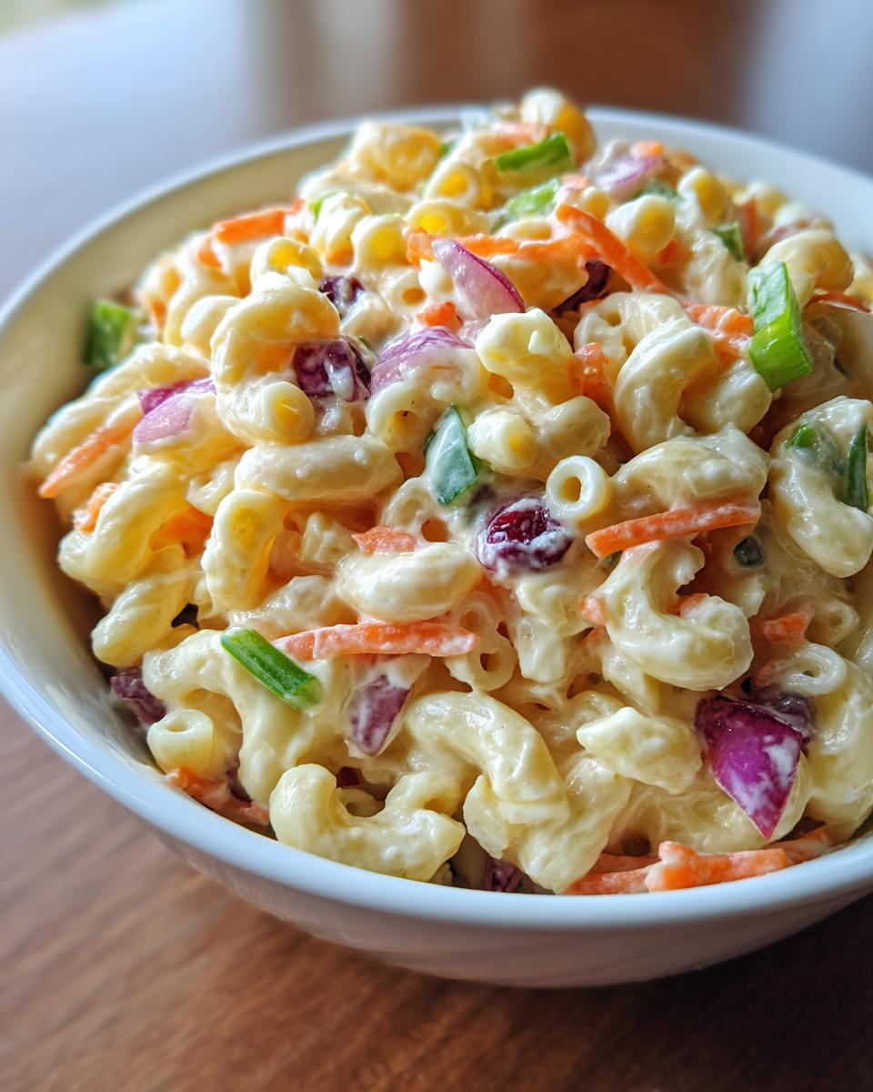 Sweet Macaroni Salad - detail 2