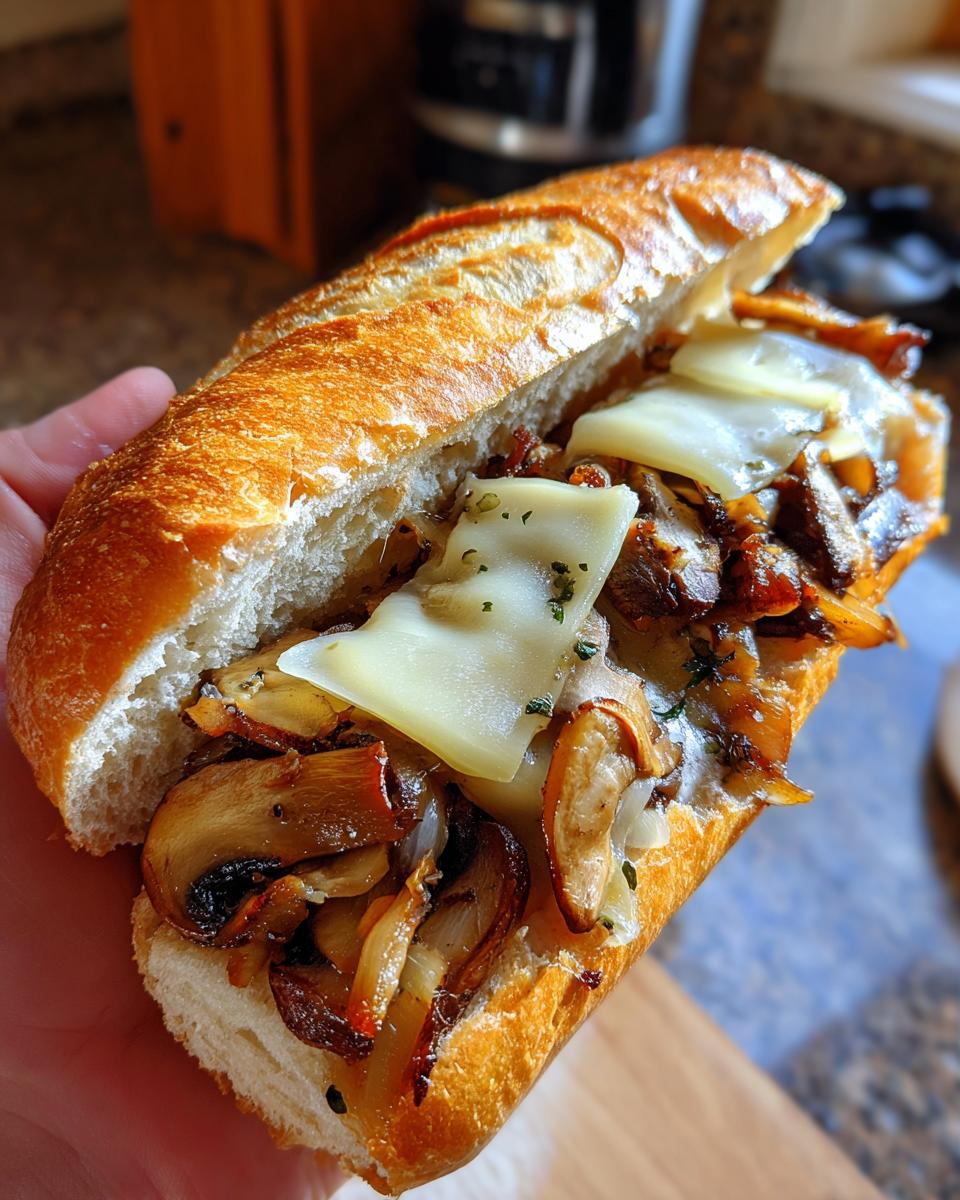 Swiss Mushroom Melt Delight - detail 1