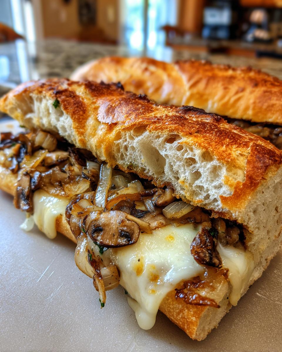 Swiss Mushroom Melt Delight - detail 2