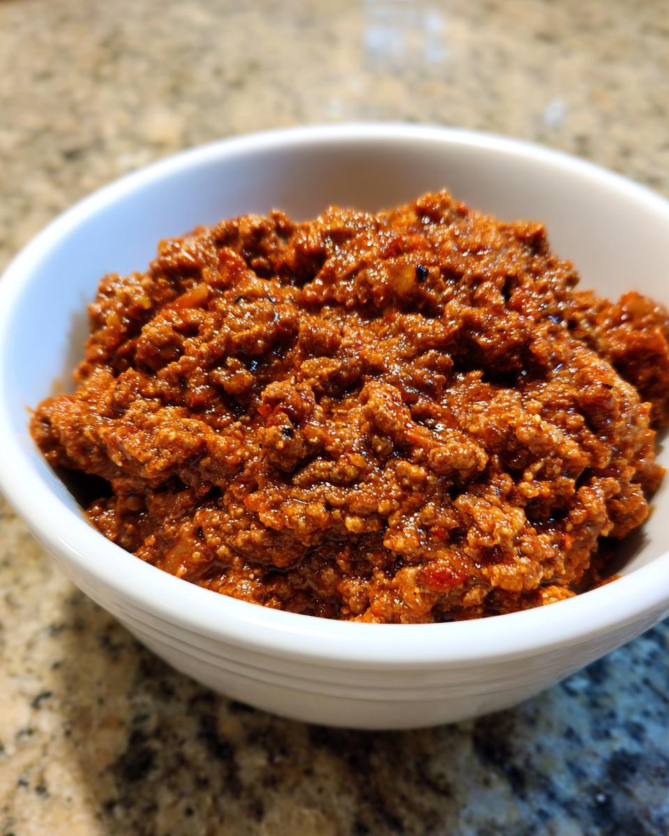 Taco Bell Style Ground Beef Taco Meat - detail 2