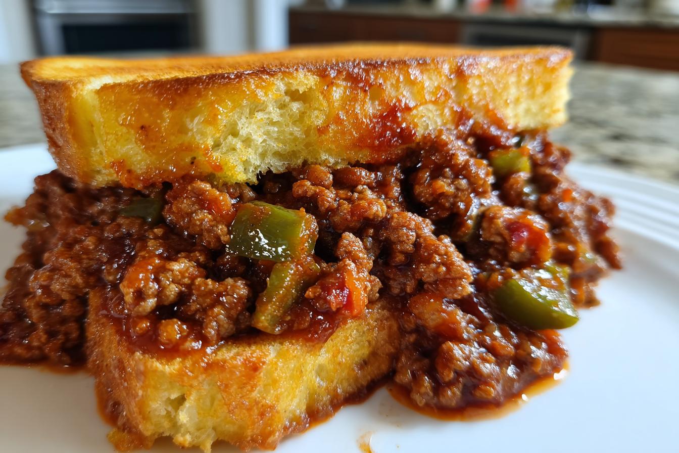 Texas Toast Sloppy Joes - detail 3