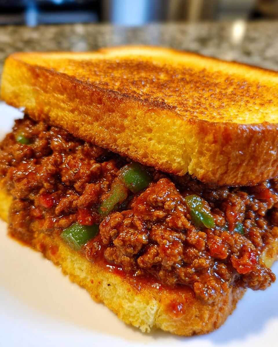 Texas Toast Sloppy Joes - detail 4