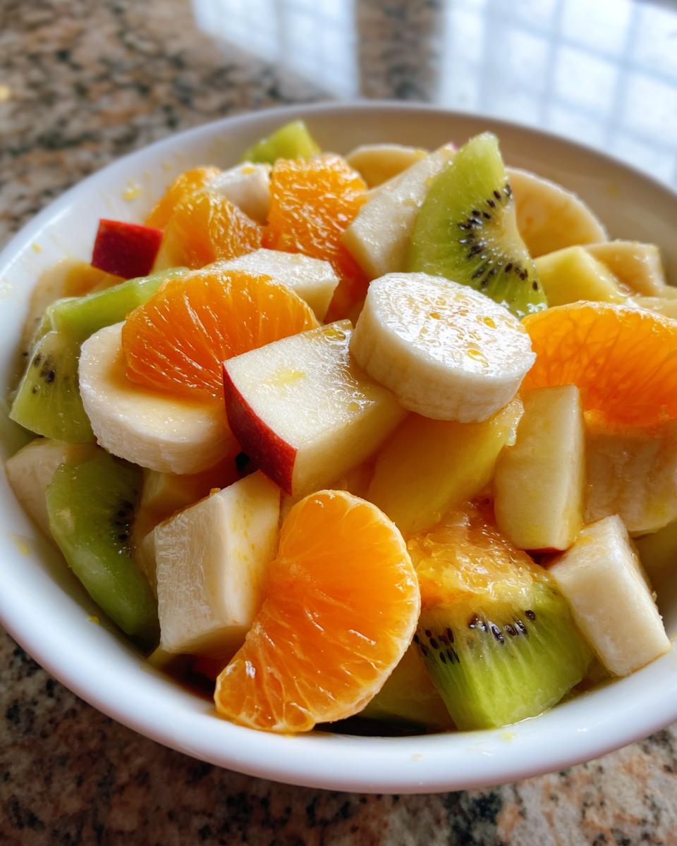The BEST Fruit Salad with Citrus Dressing - detail 1