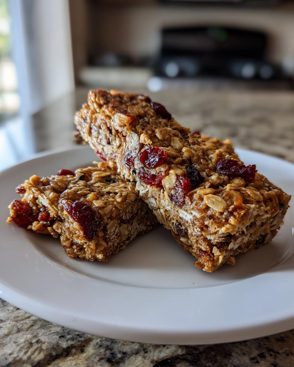 Trail Mix Granola Bars - detail 3