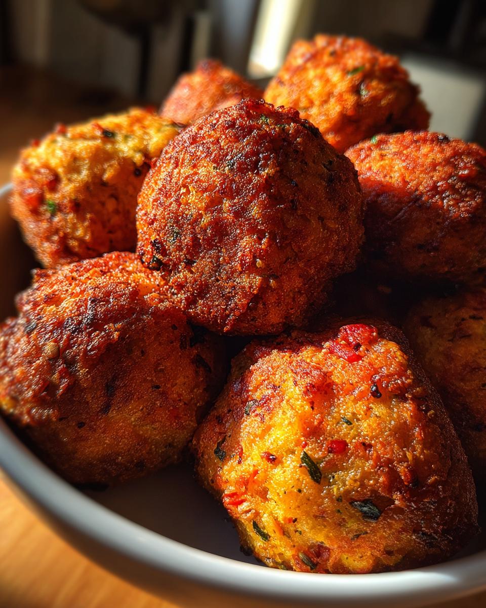 Vegetable Meatballs - detail 1