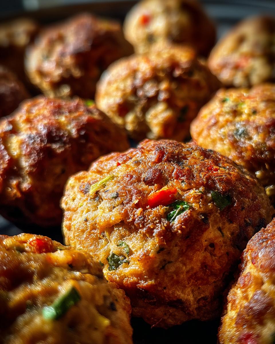 Vegetable Meatballs - detail 3
