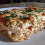 White Cheese Chicken Lasagna Recipe