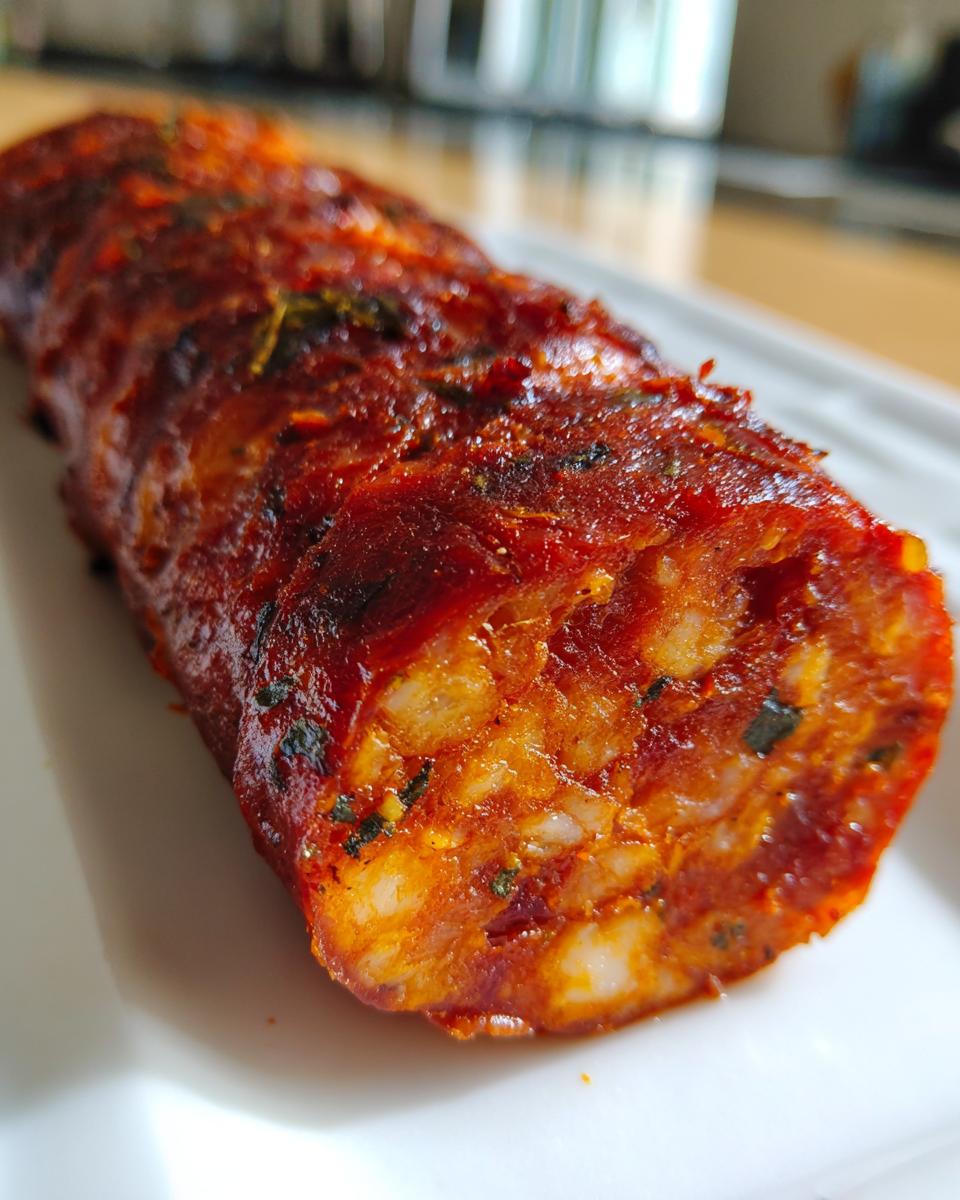 Zelfgemaakte Chorizo - detail 2
