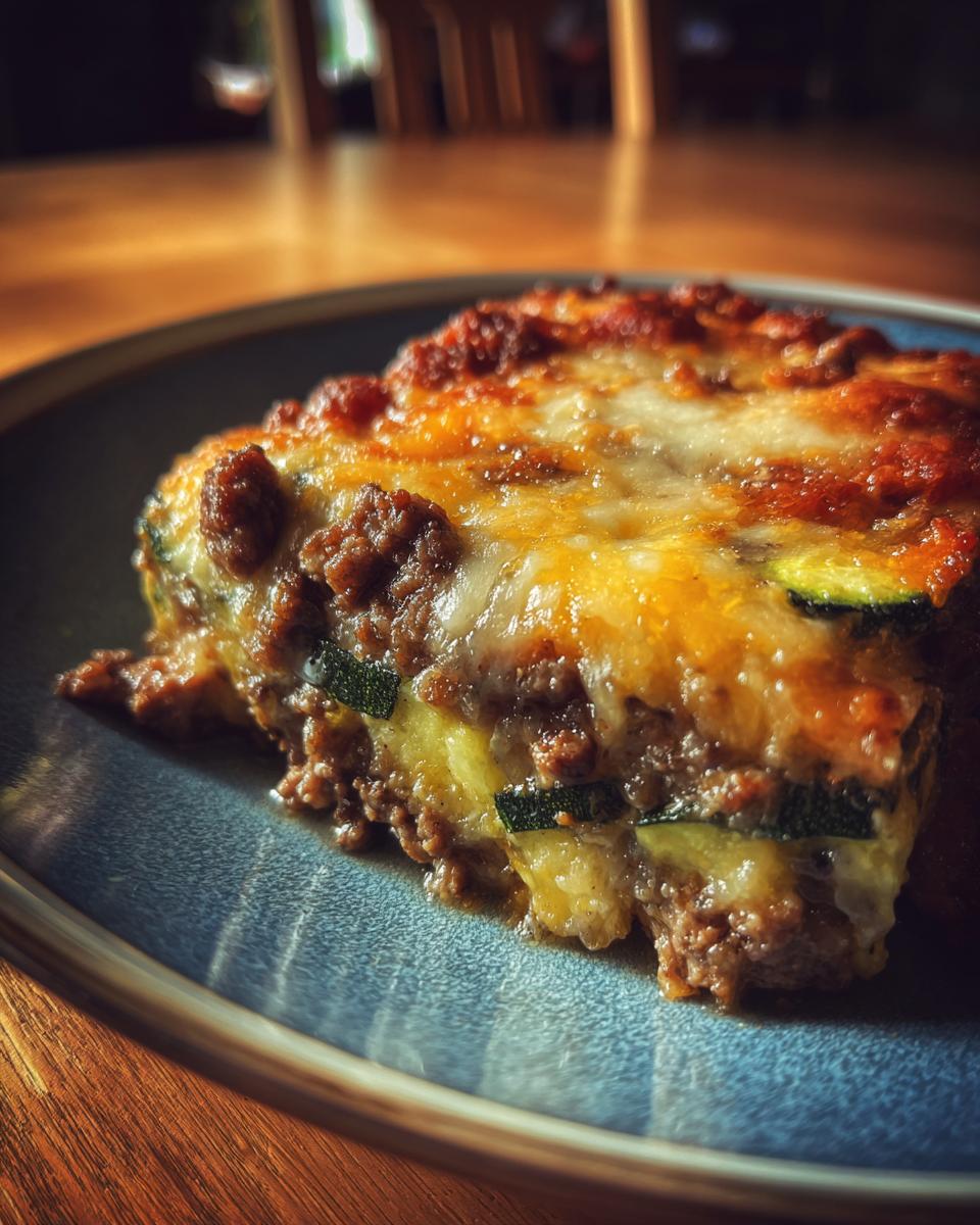 Zucchini Hamburger Casserole - detail 3