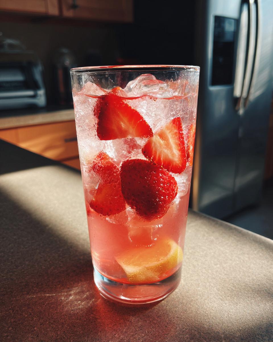 3-Ingredient Strawberry Lemonade - detail 3