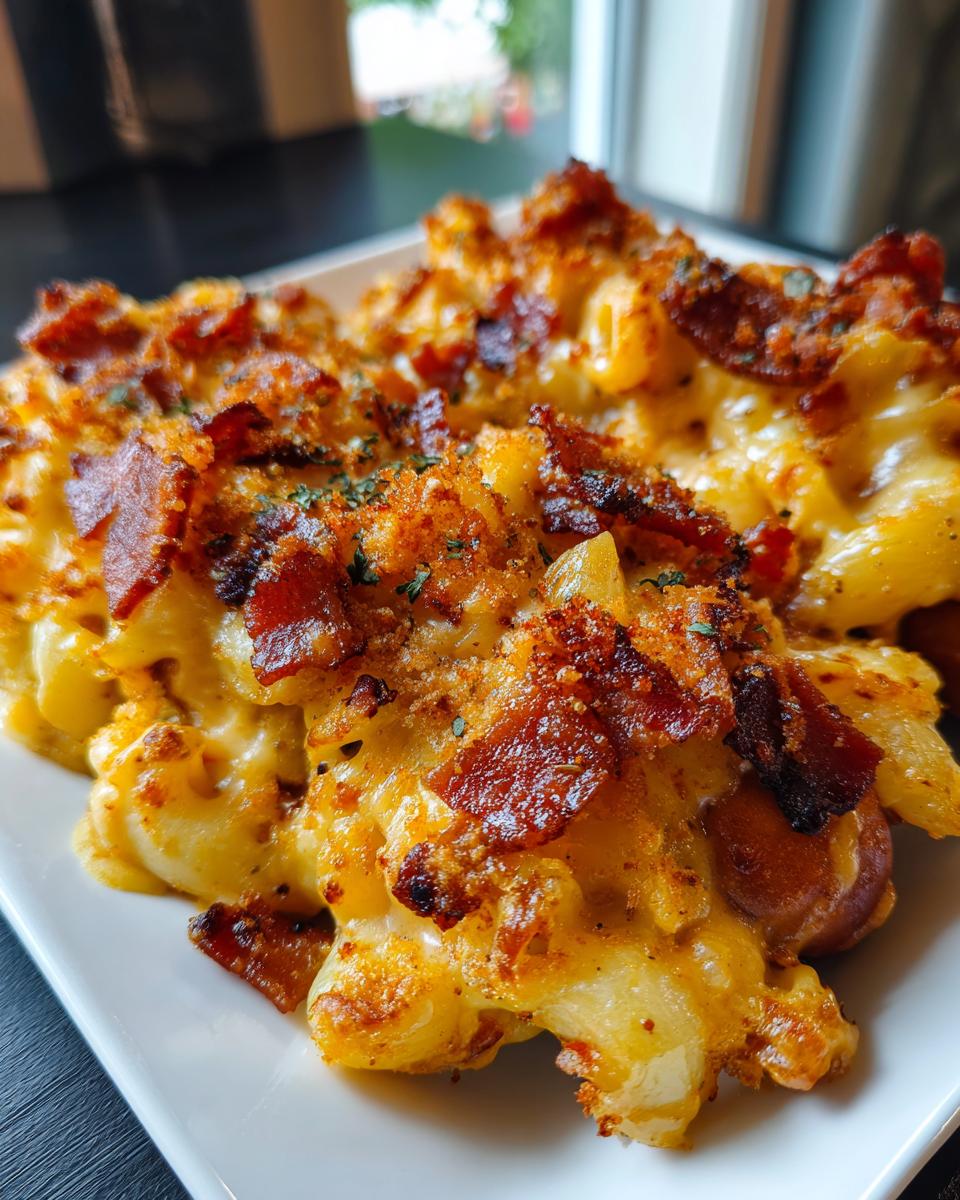 Air Fryer Bacon Mac Dogs - detail 1