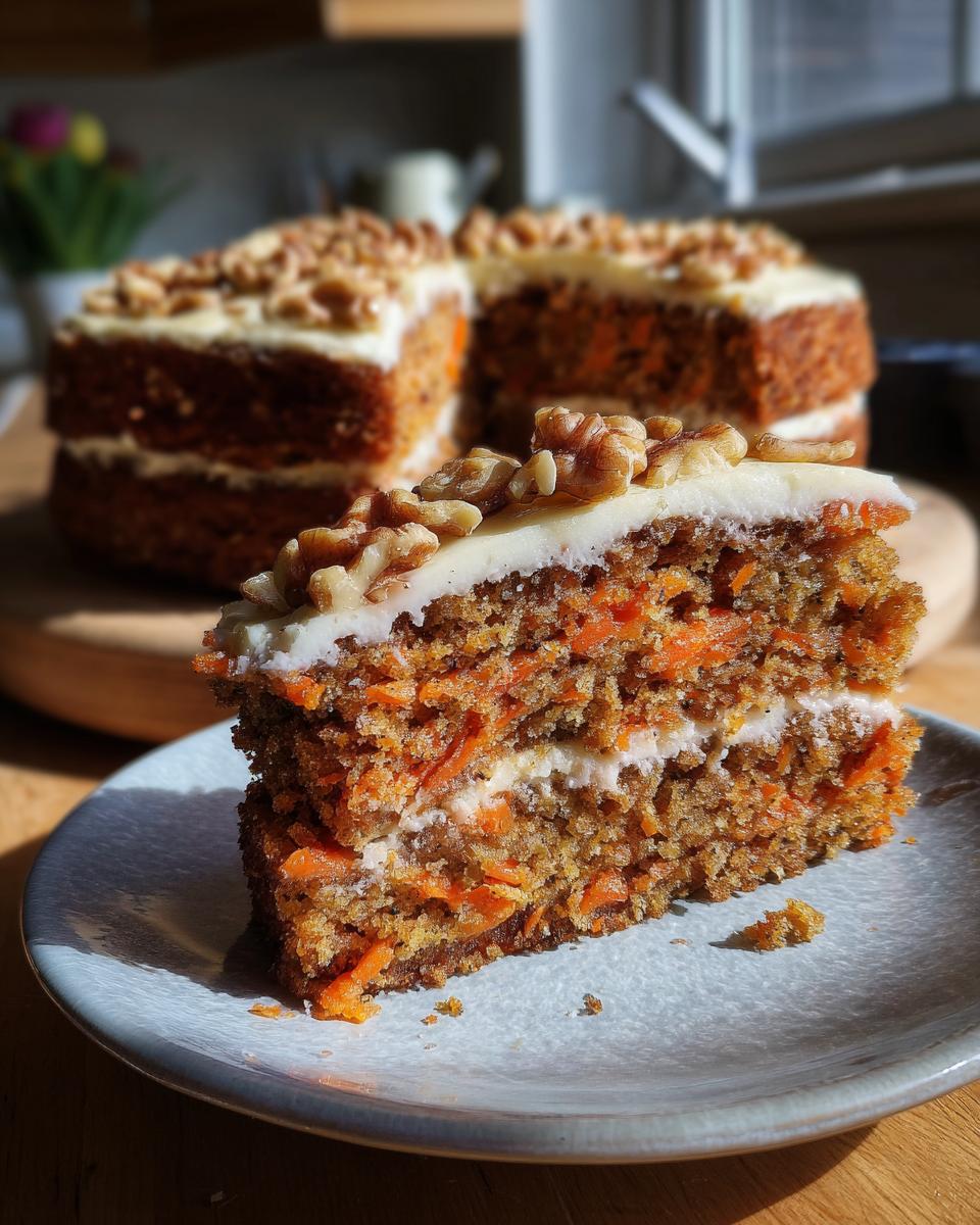 Almond Flour Carrot Cake - detail 3