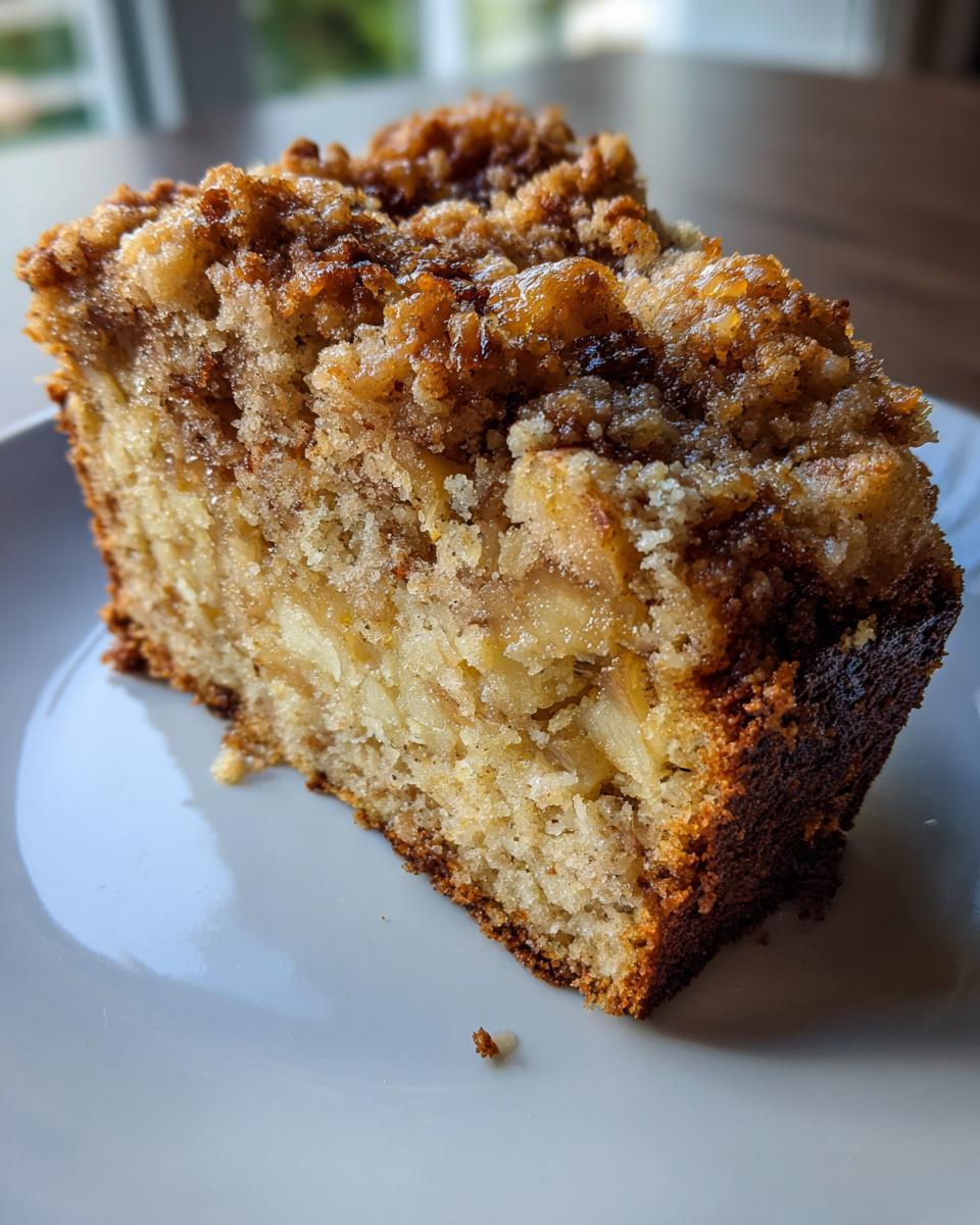 Apple Crumble Zucchini Bread - detail 1