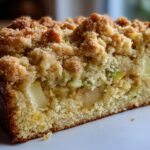 Apple Crumble Zucchini Bread