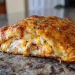 BBQ Chicken Cheese Stromboli