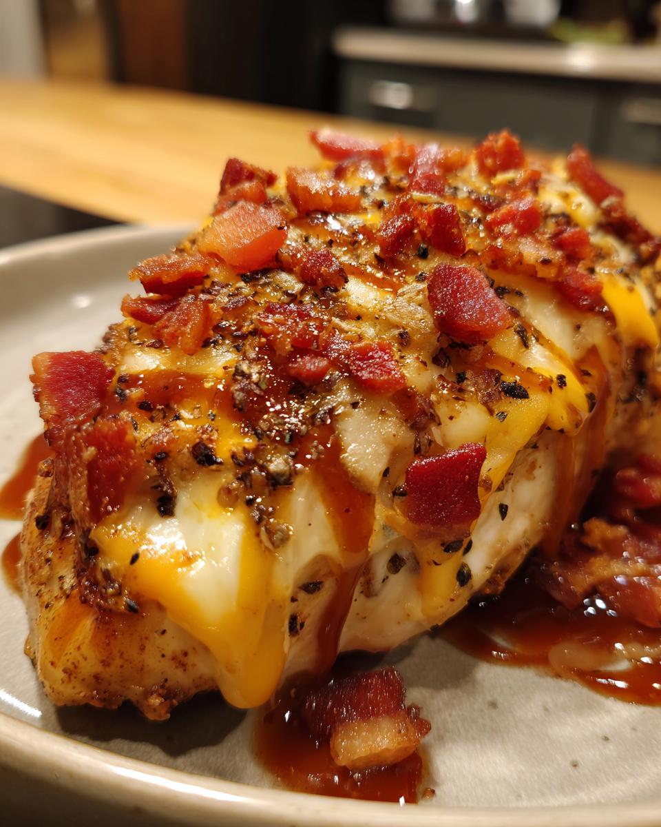 BBQ Ranch Chicken with Pepper Jack and Bacon - detail 1
