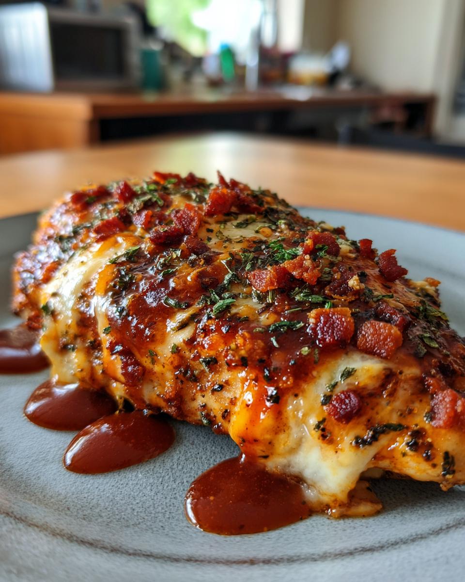 BBQ Ranch Chicken with Pepper Jack and Bacon - detail 3