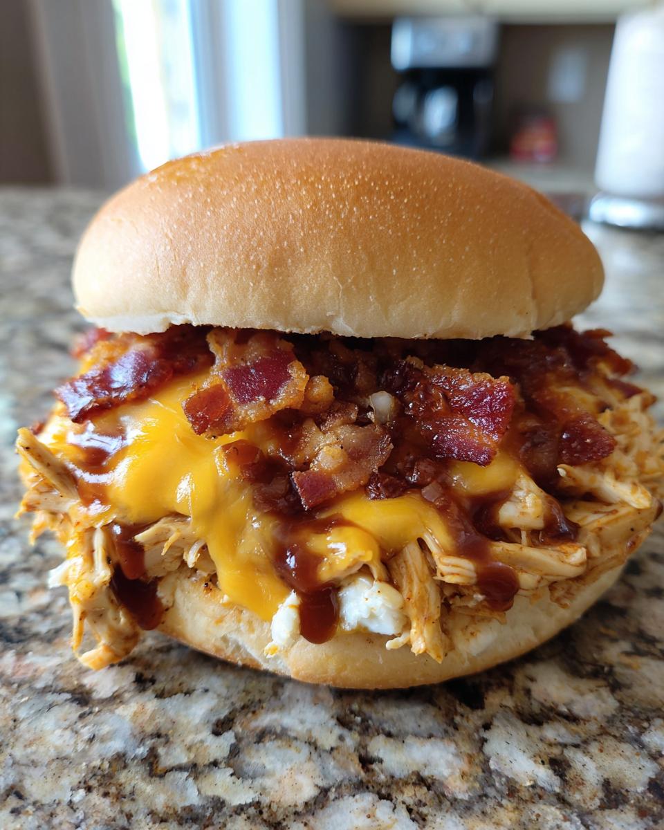 Bacon BBQ Chicken Melts - detail 1