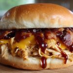 Bacon BBQ Chicken Melts