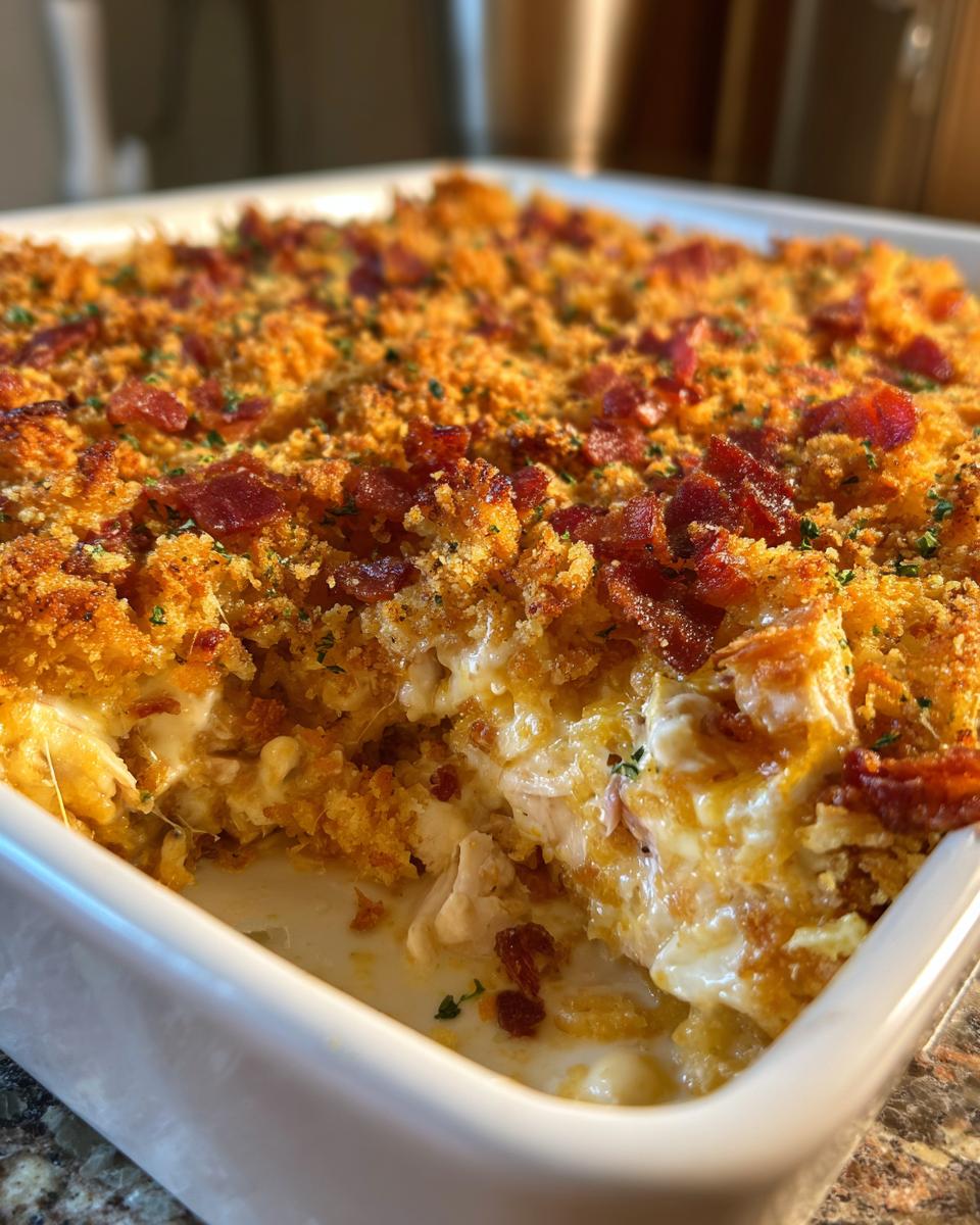 Bacon Chicken Crunch Casserole - detail 1