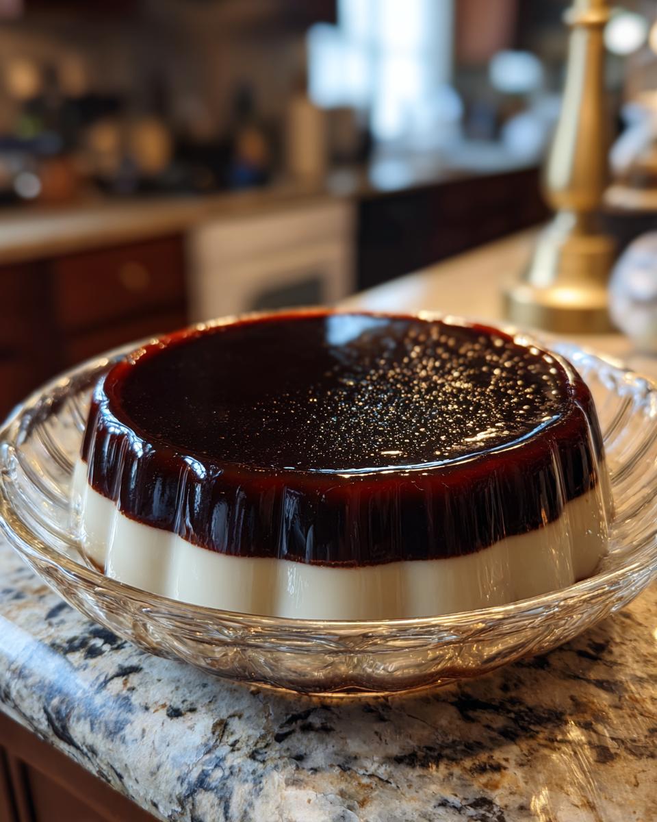 Baileys Coffee Gelatin Dessert for Christmas - detail 1