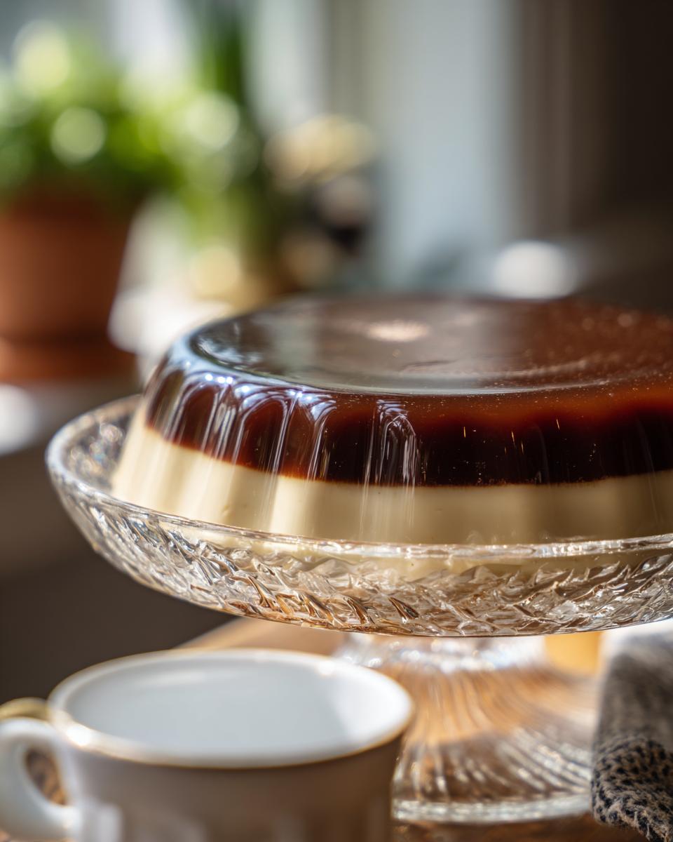 Baileys Coffee Gelatin Dessert for Christmas - detail 2