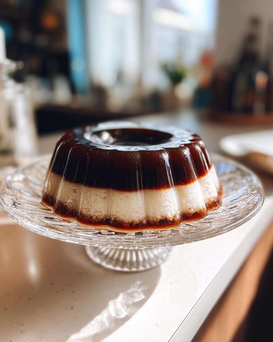 Baileys Coffee Gelatin Dessert for Christmas - detail 4