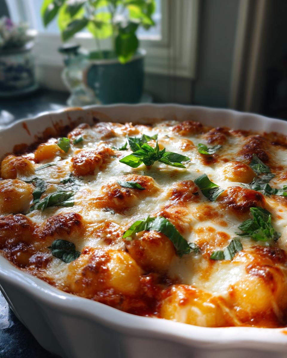Baked Gnocchi with Cheese - detail 2