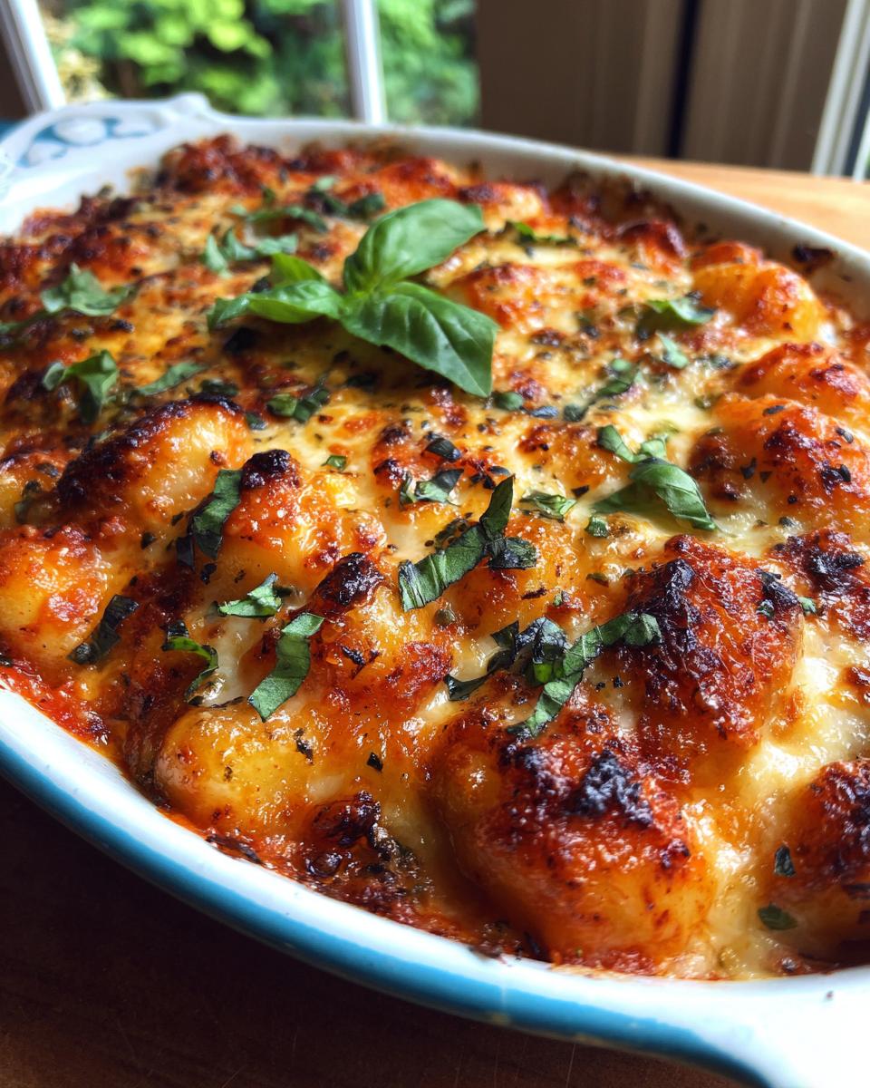 Baked Gnocchi with Cheese - detail 3