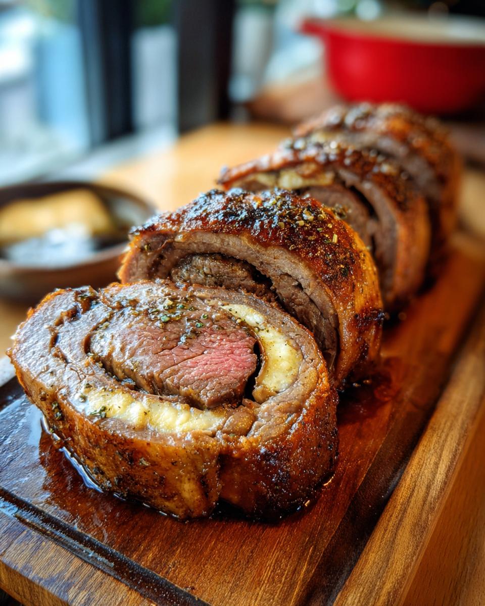 Beef Braciole: Slow-Braised Stuffed Beef Rolls - detail 2