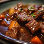 Beef Stew in Dark Beer Sauce