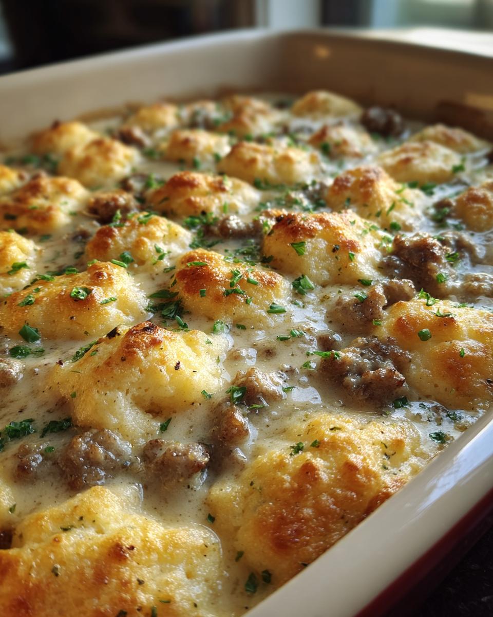 Biscuits and Gravy Casserole - detail 1