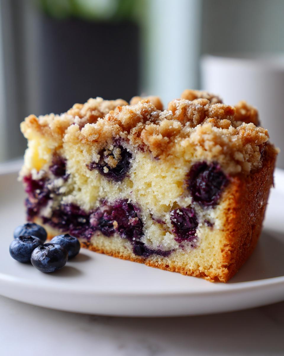 Blueberry Coffee Cake - detail 1