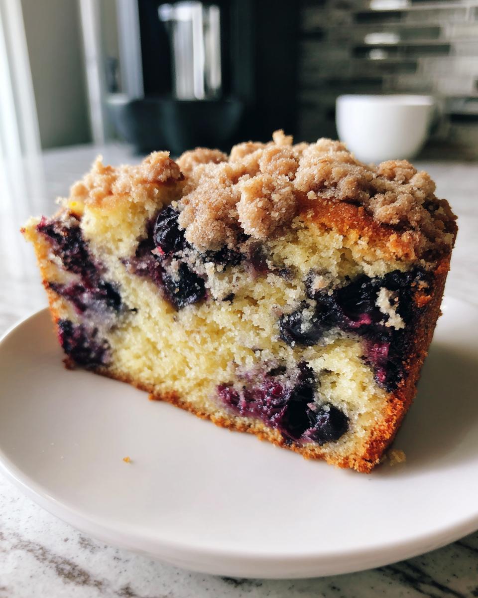 Blueberry Coffee Cake - detail 4