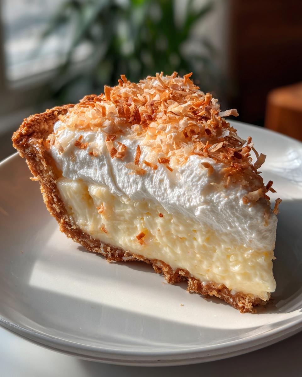 Cecil Walston's Coconut Cream Pie - detail 3