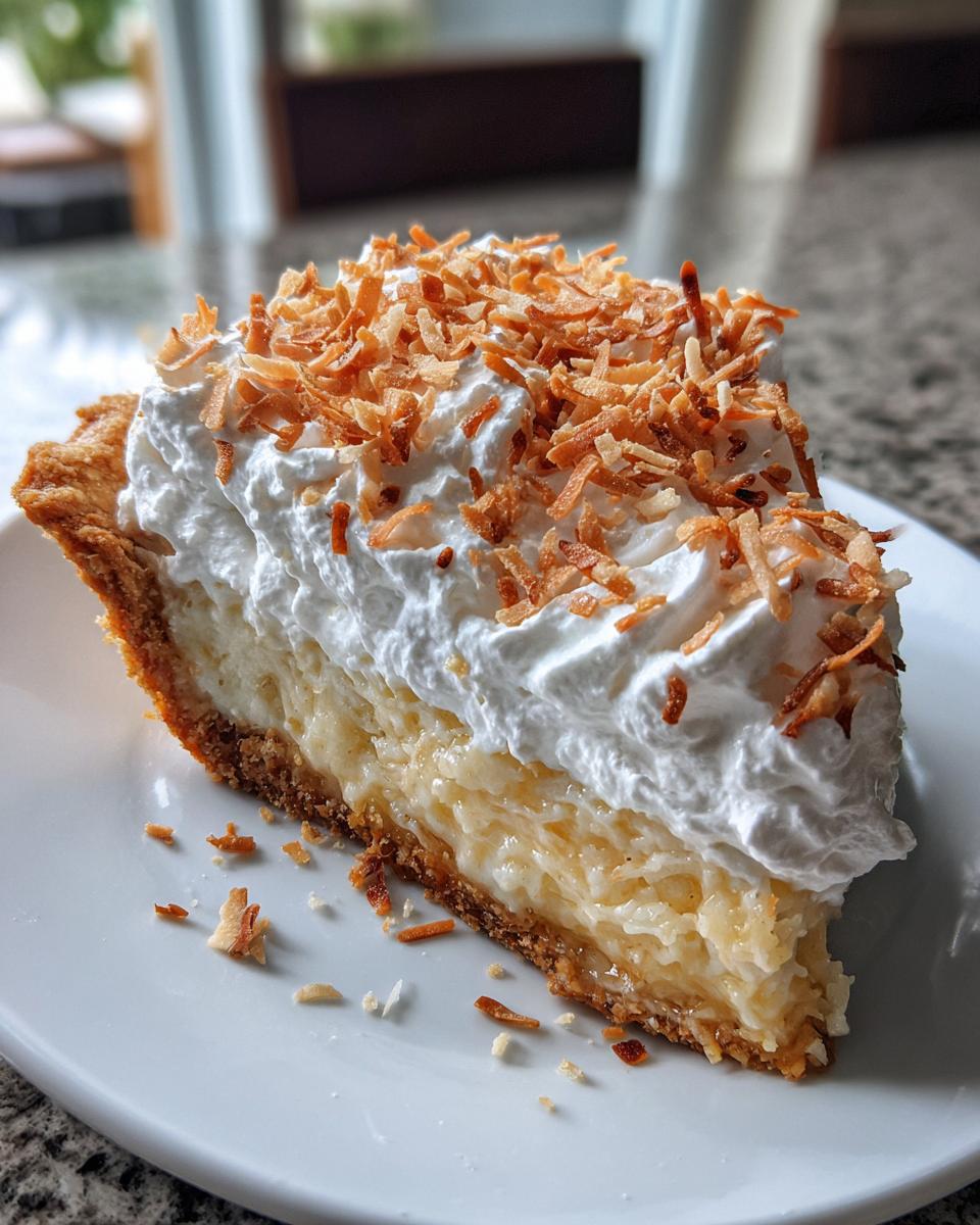 Cecil Walston's Coconut Cream Pie - detail 4