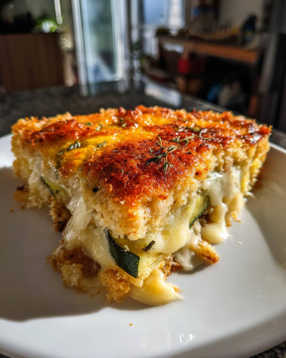 Cheesy Zucchini Casserole with Stuffing Mix - detail 2