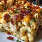 Chicken Bacon Ranch Casserole
