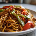 Chicken Chow Mein with Best Sauce