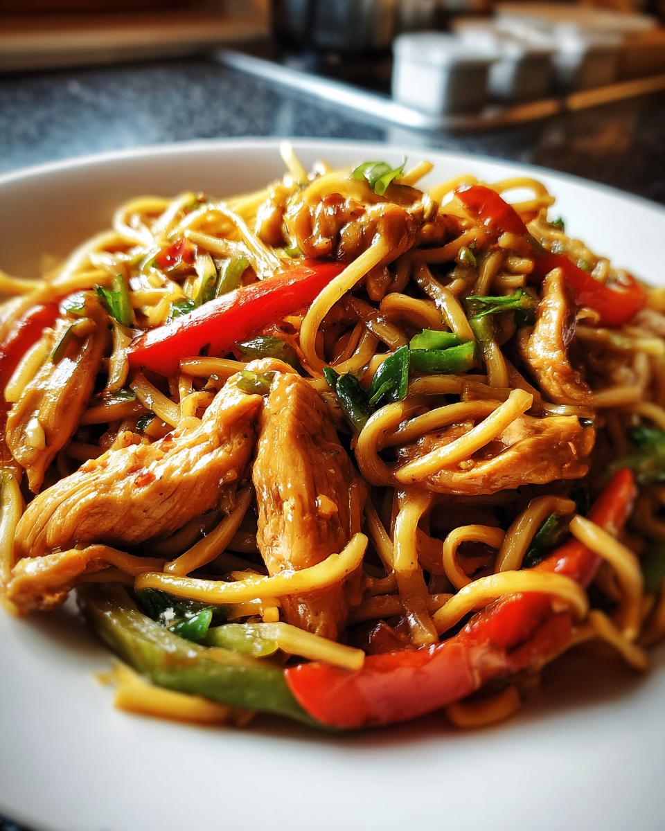 Chicken Chow Mein with Best Sauce - detail 2