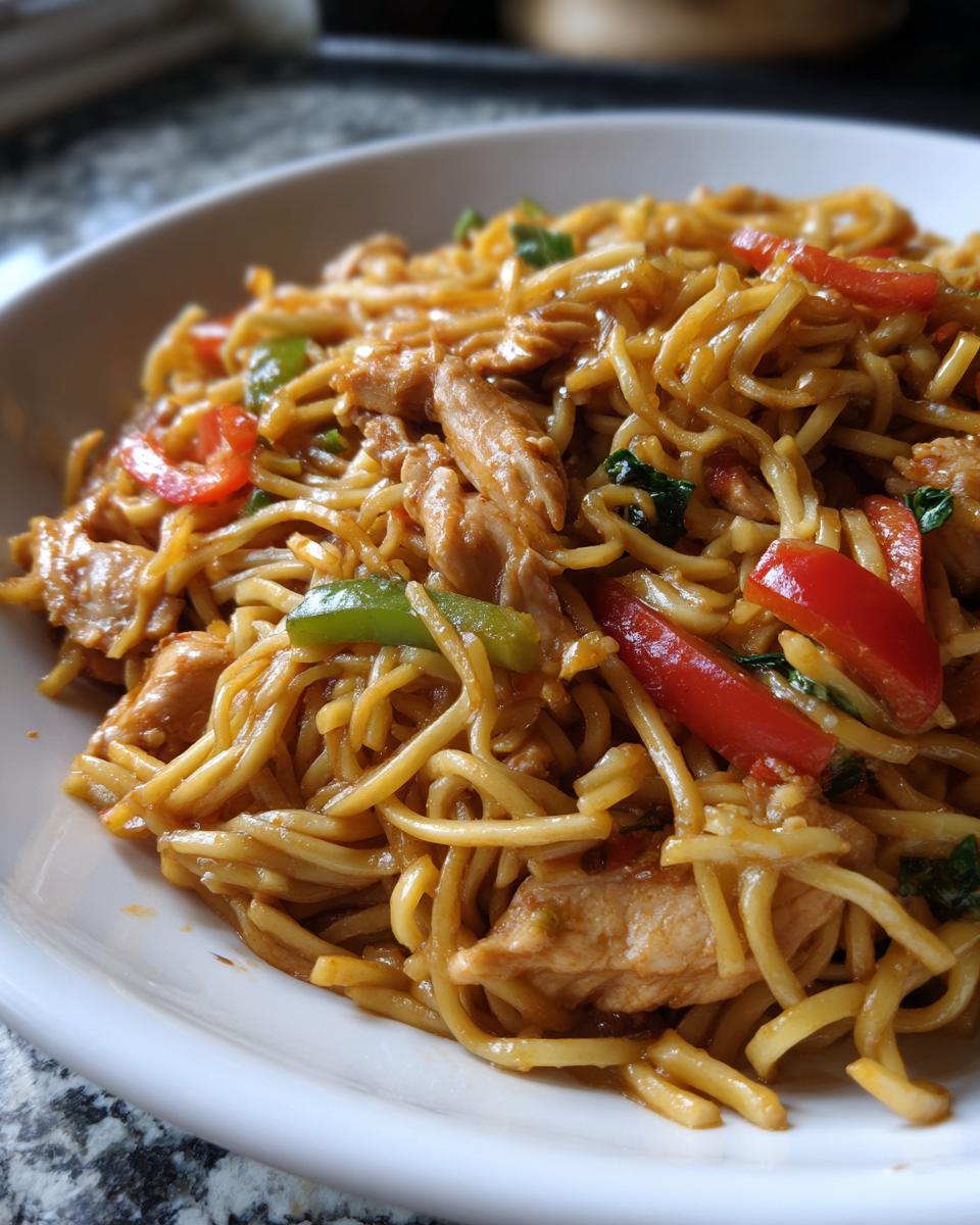 Chicken Chow Mein with Best Sauce - detail 4