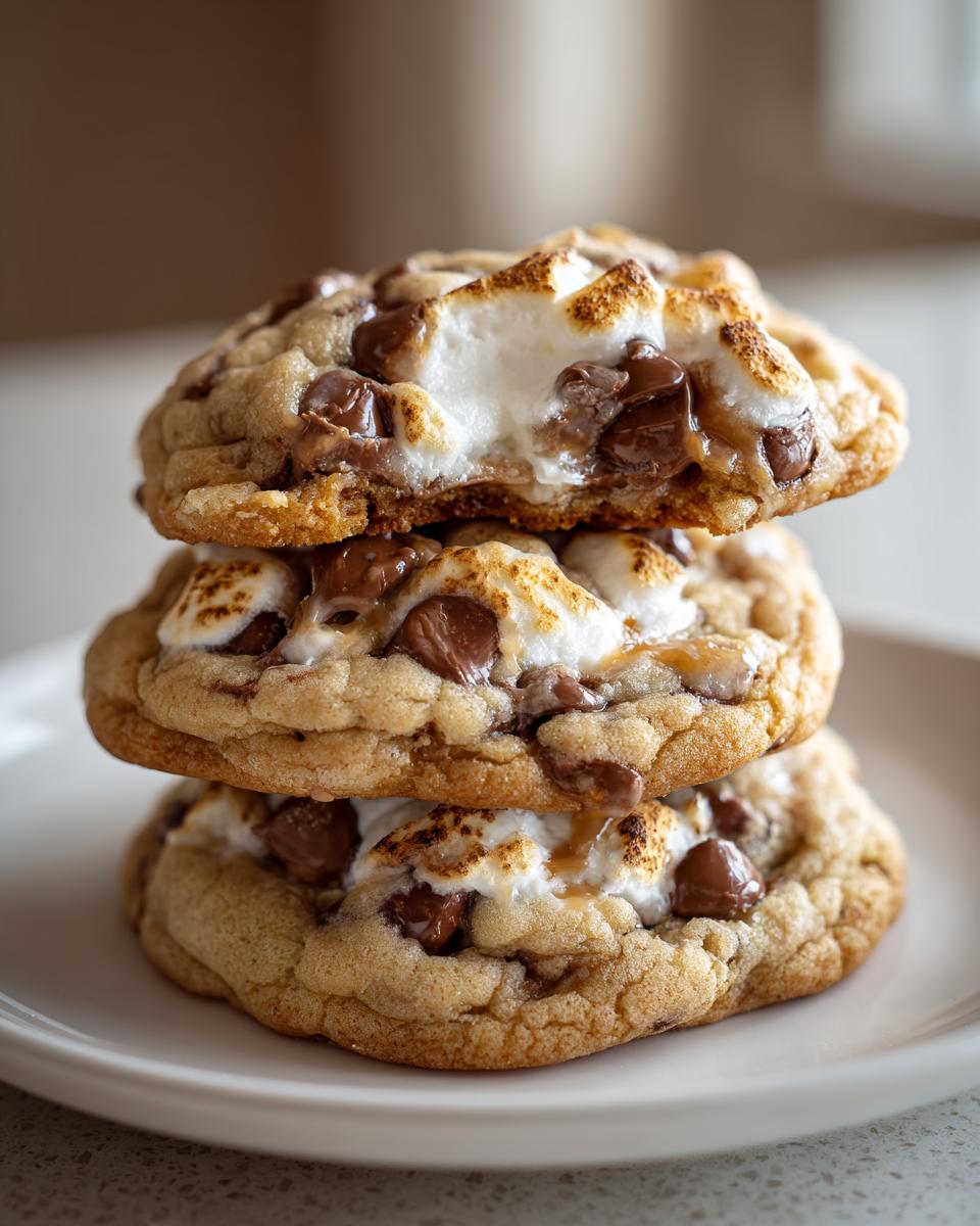 Chocolate Chip Fluffernutter Cookies - detail 1