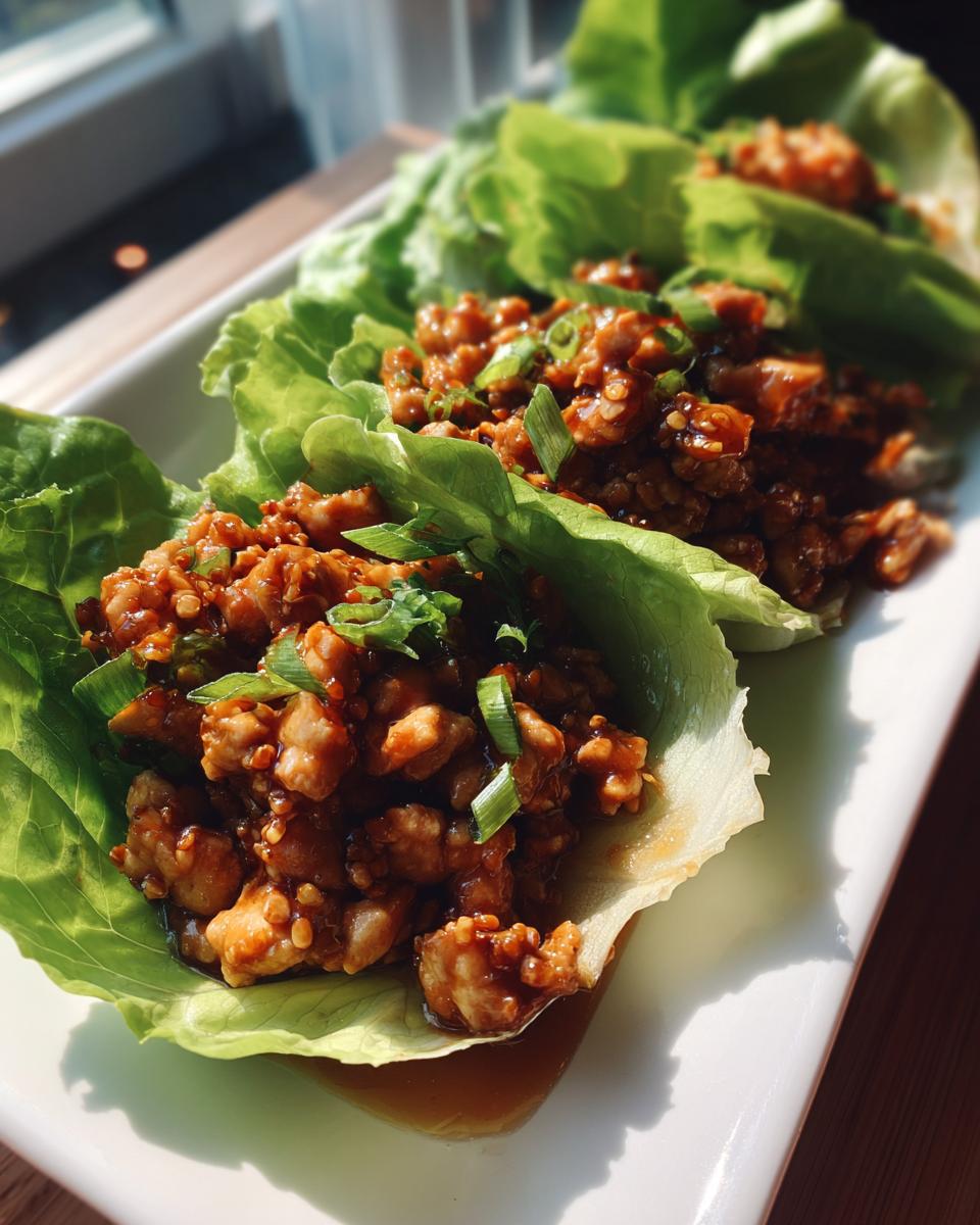 Copycat PF Chang's Chicken Lettuce Wraps - detail 3