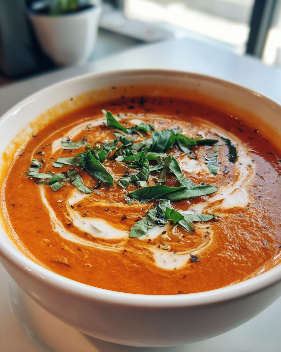 Creamy Caramelized Onion Tomato Soup - detail 1