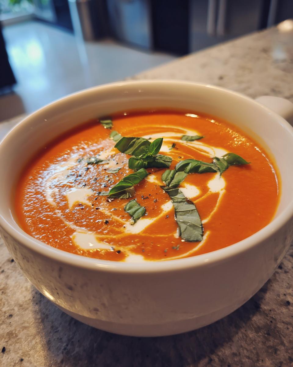 Creamy Caramelized Onion Tomato Soup - detail 2