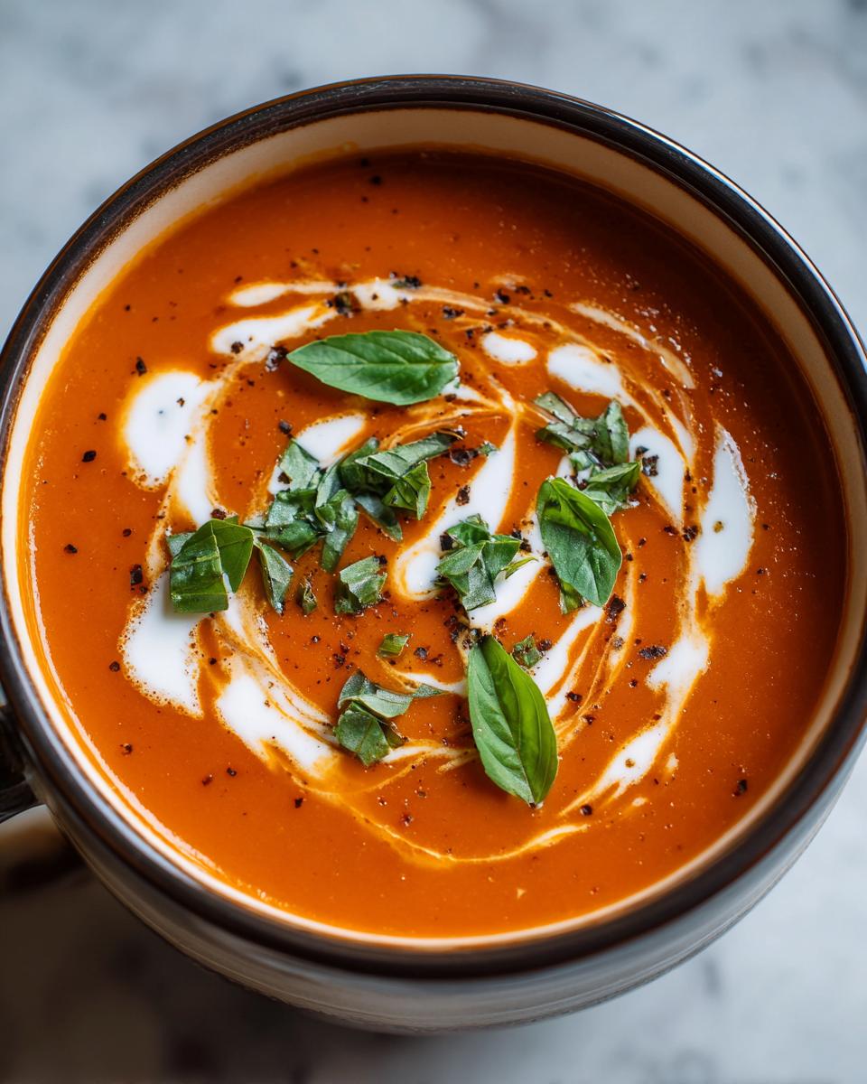 Creamy Caramelized Onion Tomato Soup - detail 3