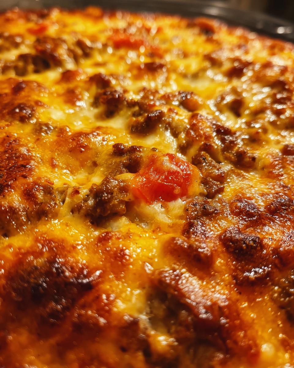 Creamy Cheesy Beef Casserole - detail 2