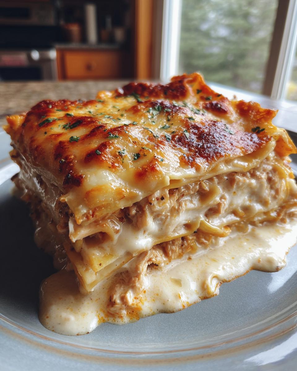 Creamy Chicken Lasagna - detail 1
